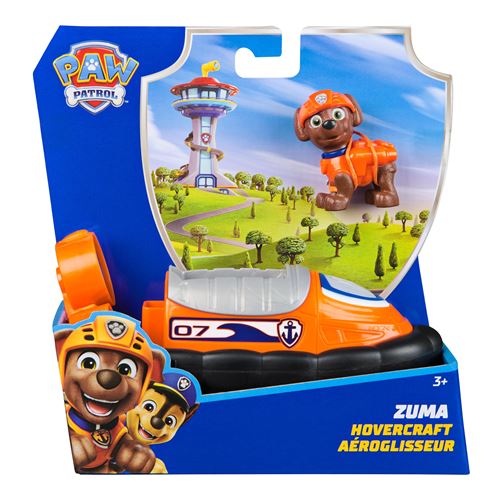 Véhicule avec Figurine Zuma Paw Patrol Pat’Patrouille