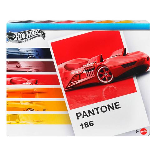 Hot Wheels Multicolore Pack De 6 Véhicules Pantone