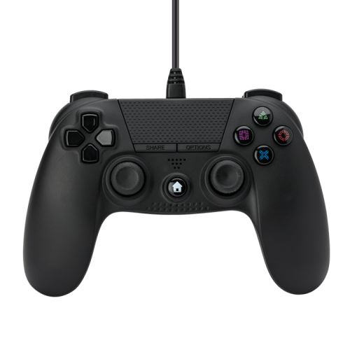 Under control PS4-controller  bedraad zwart