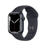 Apple Watch Series 7 GPS, 41mm boîtier Aluminium Minuit avec Bracelet Sport Minuit Reconditionné