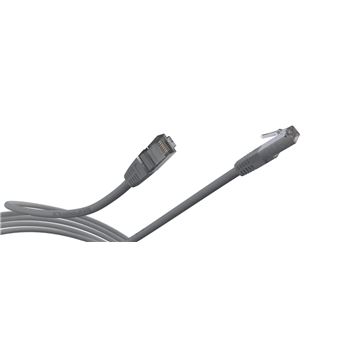 Câble Réseau Ethernet-RJ45 Cat 7 S/FTP Lineaire 3 m Gris - 1