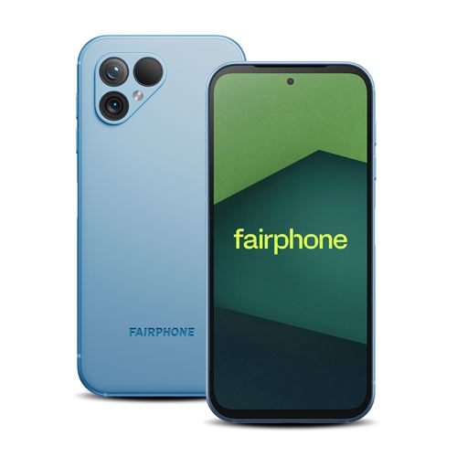 Acheter Smartphone FairPhone 5 6.46"" 5G Double SIM 256 Go Bleu ciel État correct - 455,65 € Smartphone FairPhone 5 6.46"" 5G Double SIM 256 Go Bleu ciel État correct - Fairphone reconditionné disponible sur Fnac