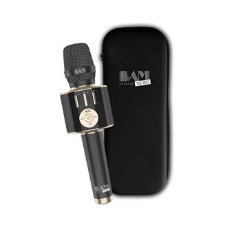 Micro Karaoké Bam Karaoké To Go Bluetooth avec enceinte intégrée