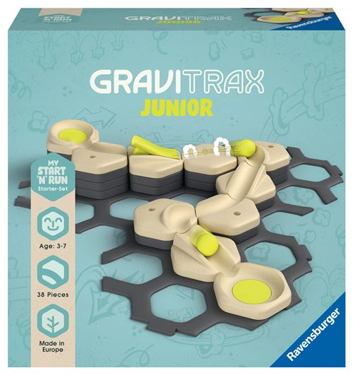 Construction circuit bille Ravensburger GraviTrax Junior Set d'extension My Start and Run