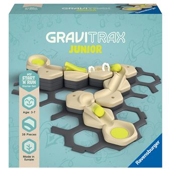 Construction circuit bille Ravensburger GraviTrax Junior Set d'extension My Start and Run - 1