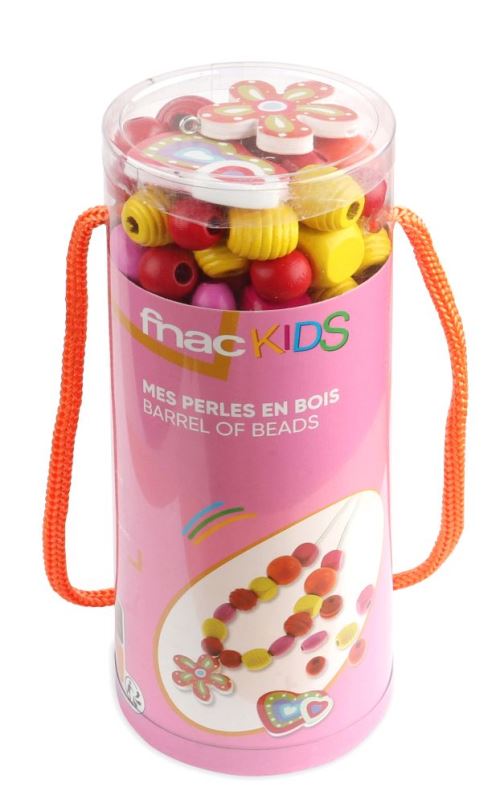 Kit créatif Fnac Kids Barril de perles Orange