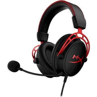 Casque Pro Gaming HyperX Cloud Alpha Noir et Rouge