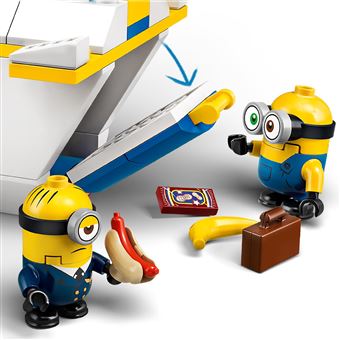 LEGO® Minions 75547 Le pilote Minion aux commandes et son avion à construire