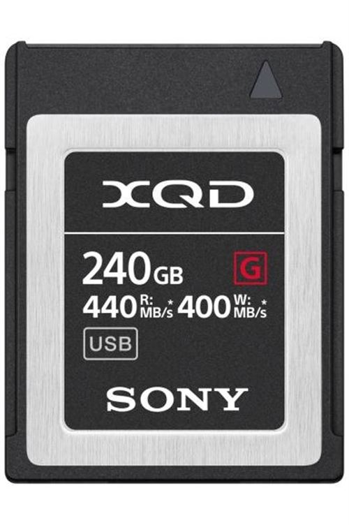 Carte Mémoire Sony XQD 240 Go