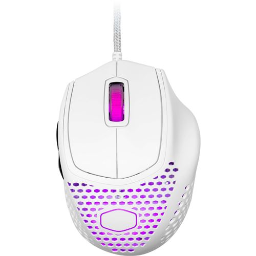 Souris gaming filaire Cooler Master MM720 Blanc