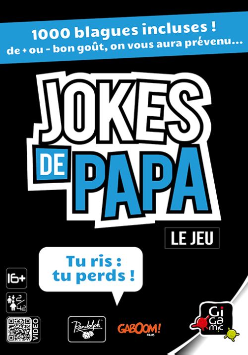 Boite de Jeu d’ambiance Gigamic Jokes de papa