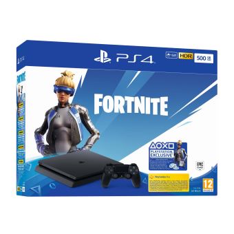 Sony PlayStation 4 - Fortnite Neo Versa Bundle - console de jeux - HDR - 500 Go HDD - noir de jais - Fortnite