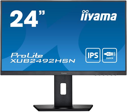 Ecran PC Iiyama ProLite XUB2492HSN-B5 23,8 Full HD Noir