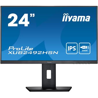 Ecran PC Iiyama ProLite XUB2492HSN-B5 23,8" Full HD Noir