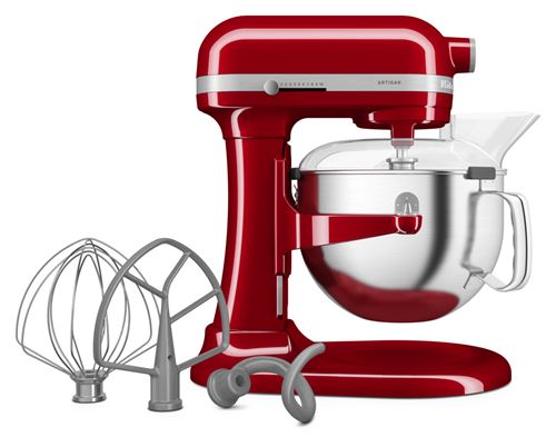 Robot Pâtissier Multifonction À Bol Relevable Kitchenaid Artisan 5Ksm60Spx 5,6 L 375 W Rouge Empire