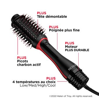 Brosse coiffante Revlon One-Step Volumiser Plus RVDR5298E Noir