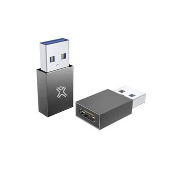 ADAPTATEUR USB-A MALE VERS USB-C FEMELLE