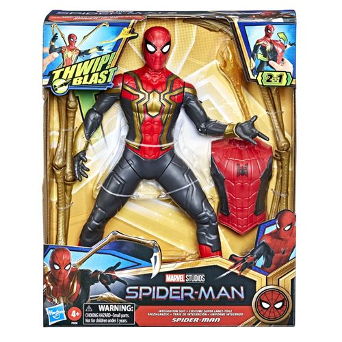 Figurine articulée Spiderman 3 Marvel Super lance-toile Deluxe 33 cm