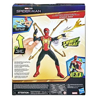 Figurine articulée Spiderman 3 Marvel Super lance-toile Deluxe 33 cm