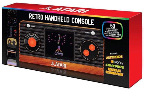 Console Portable Atari Retro Edition Pac Man Avec Port Sd