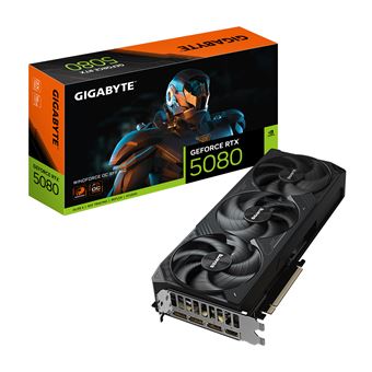 Carte graphique Gigabyte™ Nvidia GeForce RTX 5080 WINDFORCE OC SFF 16G - 1