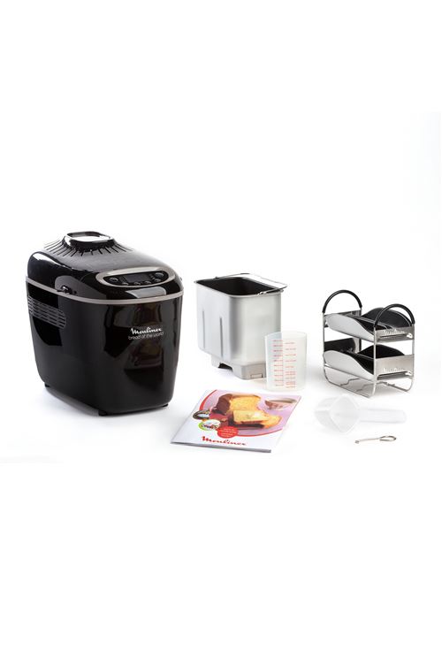 Machine à pain Moulinex Home Bread Baguette GC760D12 REC 1600 W Noir Reconditionné