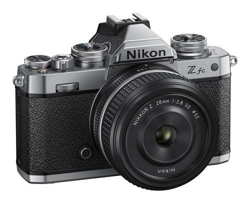 Appareil photo hybride Nikon Z FC + Z 28mm f/2.8 Vintage Noir