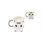 Tasse avec bougie Itotal Chat Blanc