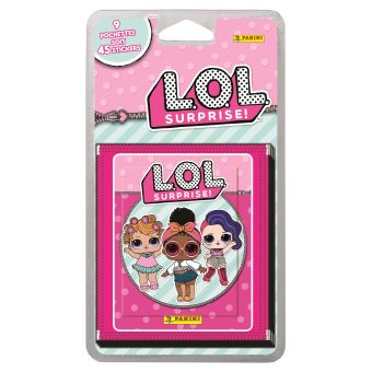 Pack de 9 pochettes Panini L.O.L. Surprise Rose