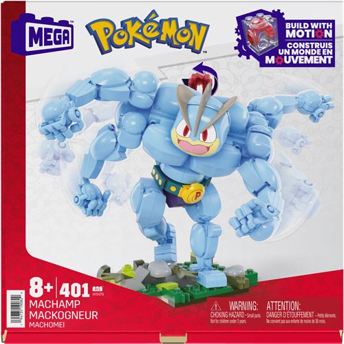 Mega Multicolore Jeu De Construction Pokémon Mackogneur Mécanisé