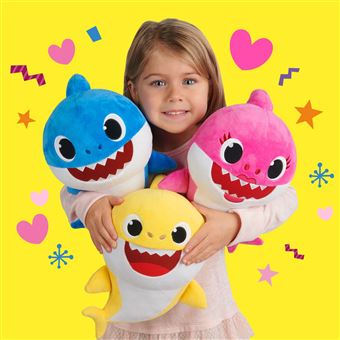 Peluche interactive musicale Baby Shark 30 cm Rose