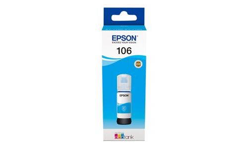 Cartouche d'encre Epson Ecotank 106 cyan