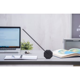 Lampe de bureau Gingko Octogone Noir