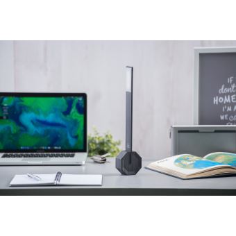 Lampe de bureau Gingko Octogone Noir