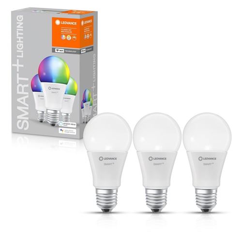 Ampoule connectée Ledvance Smart Classic Multicolour 60 9 W Blanc