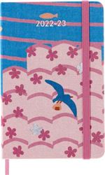 Agenda scolaire Moleskine 2022 2023 Semainier Sakura format de poche Oiseaux