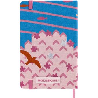 Agenda scolaire Moleskine 2022 2023 Semainier Sakura format de poche Oiseaux