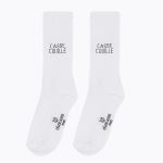 Chaussettes casse couille Felicie Aussi T 40-45 Blanc