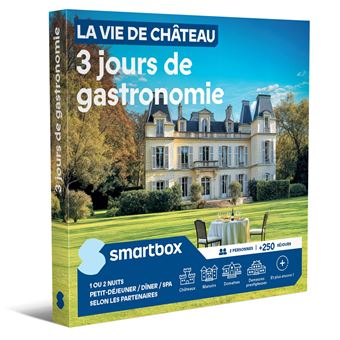 Coffret cadeau SmartBox La vie de Château 3 jours de gastronomie - 1
