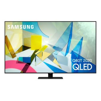 17% sur TV Samsung QE75Q80T QLED 4K UHD Smart TV 75'' Gris Aspirateur robot samsung 75 mode demploi Expert 2020