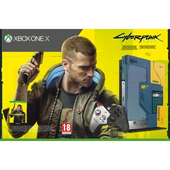 Microsoft Xbox One X - Cyberpunk 2077 Limited Edition Bundle - console de jeux - 4K - HDR - 1 To HDD