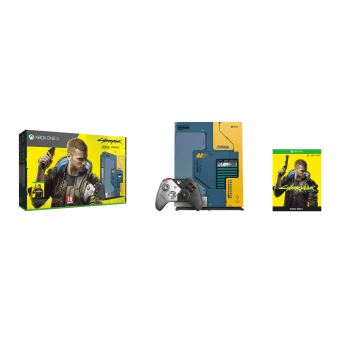 Microsoft Xbox One X - Cyberpunk 2077 Limited Edition Bundle - console de jeux - 4K - HDR - 1 To HDD