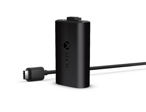 Kit Play & Charge Microsoft pour manettes Xbox Series