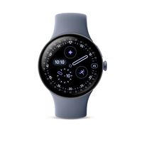 Montre connectée Google Pixel Watch 4 45 mm Bluetooth Gris satiné avec bracelet sport fluoroélastomère Gris Quartz