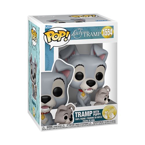 Figura Funko Pop! Disney La Dama y el Vagabundo Golfo con Perrito Modelo 1554 | 83569 -  Original - Figuras Miniaturas Coleccionables Para Exhibición - Idea De Regalo - Mercancía Oficial - Juguetes