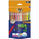 Etui de 20 Feutres de coloriage Bic Kids Bulles