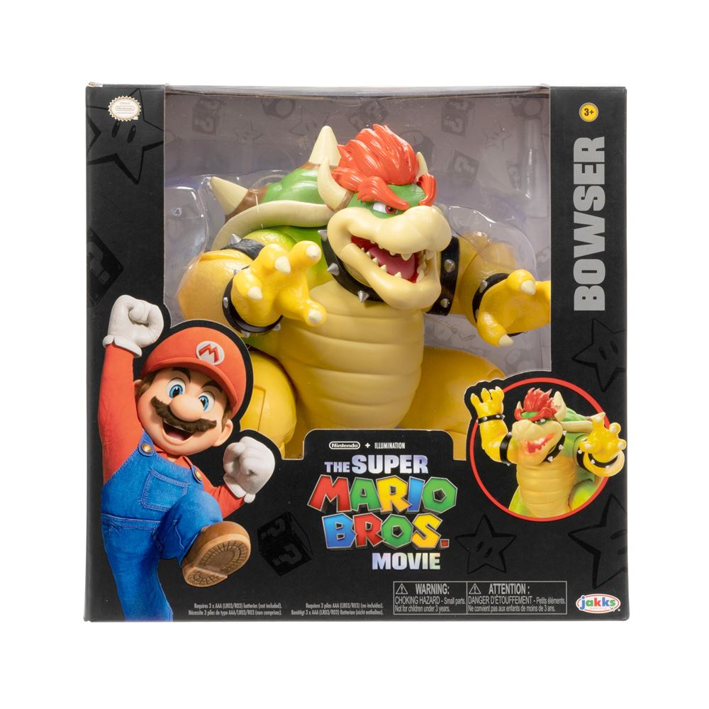 Figurine Super Mario Movie Bowser 18 cm - Figurine pour enfant