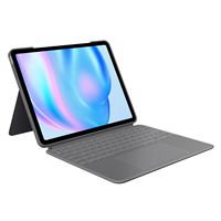 Etui clavier Logitech Combo Touch Gris pour iPad Air 13" M2 et M3 2024 et 2025