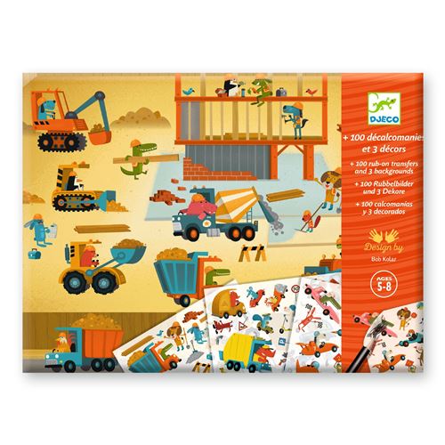 Djeco Multicolore Jeu Créatif Asphalte