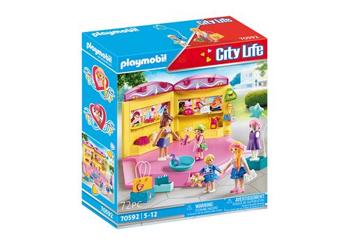 Playmobil City Life 70592 Boutique De Mode pour Enfants